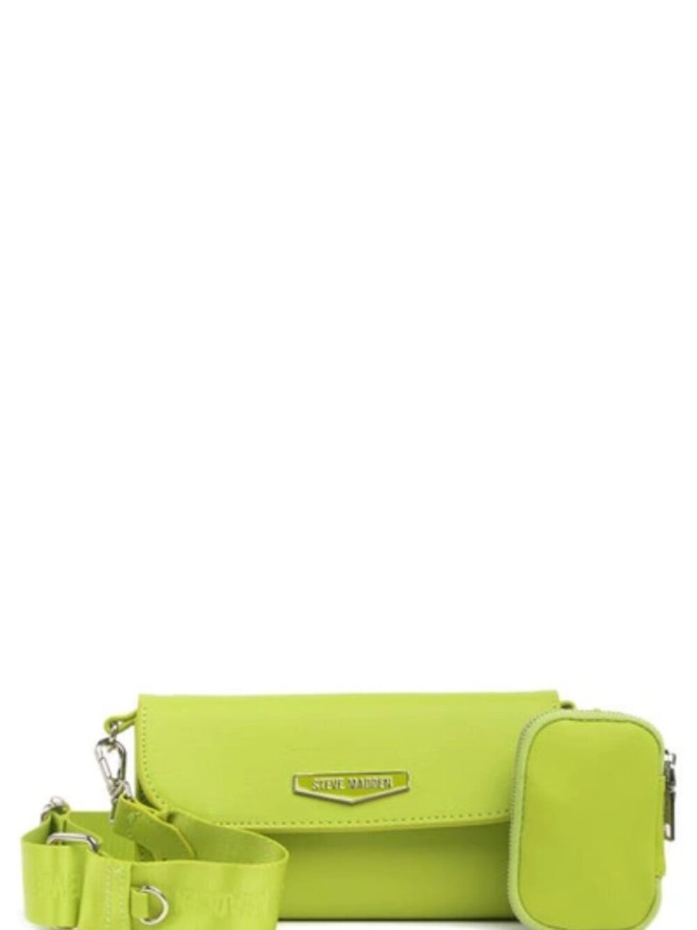 Steve Madden Carin Wallet-on-a-String in Apple Green